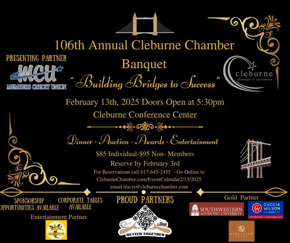 106th Annual Chamber of Commerce Community Awards Banquet