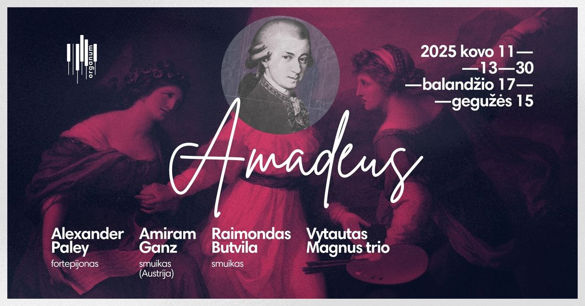 AMADEUS | 5 KONCERT\u0172 CIKLAS