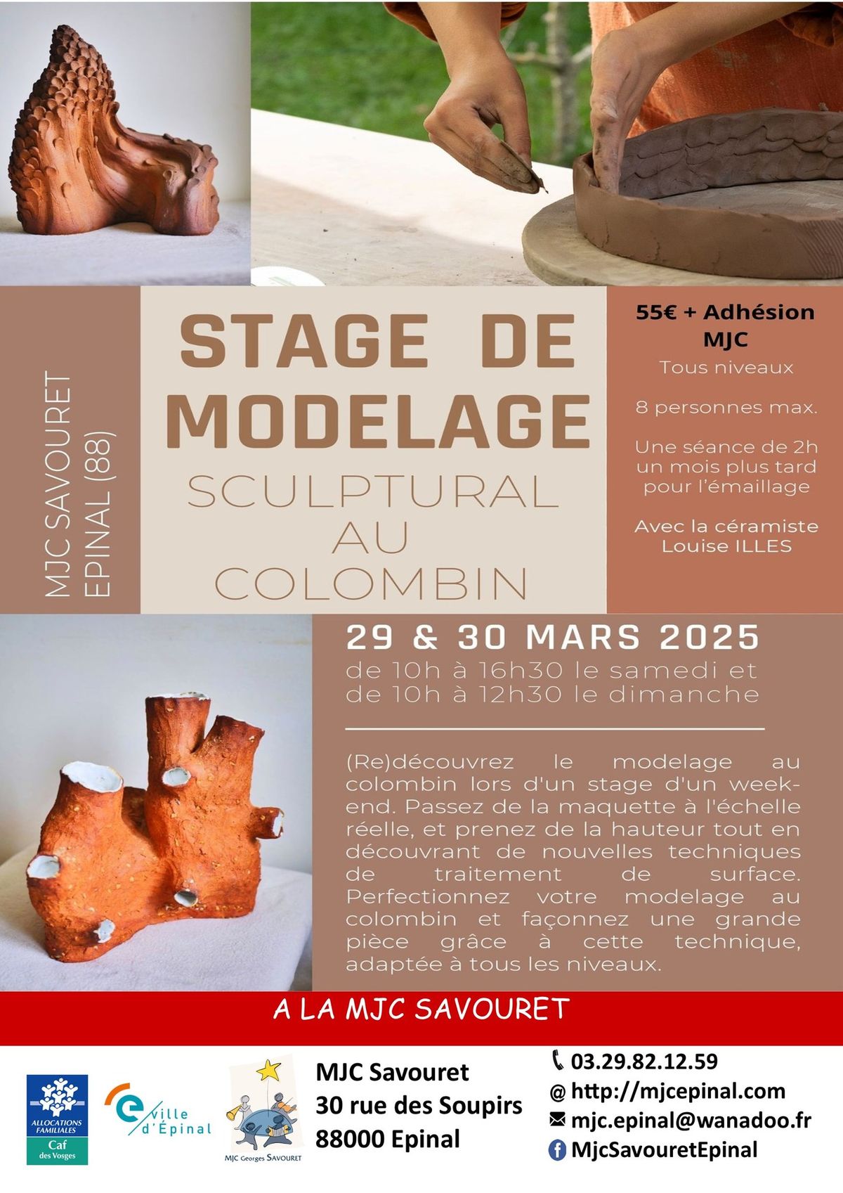 Stage de modelage