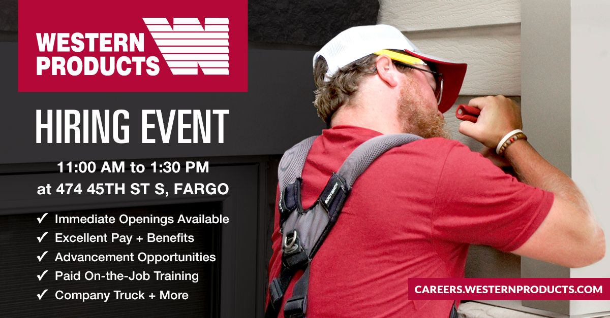 In-House Hiring Event | Installers & Supervisors