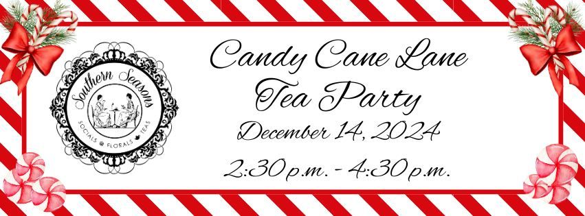 Candy Cane Lane Tea Party