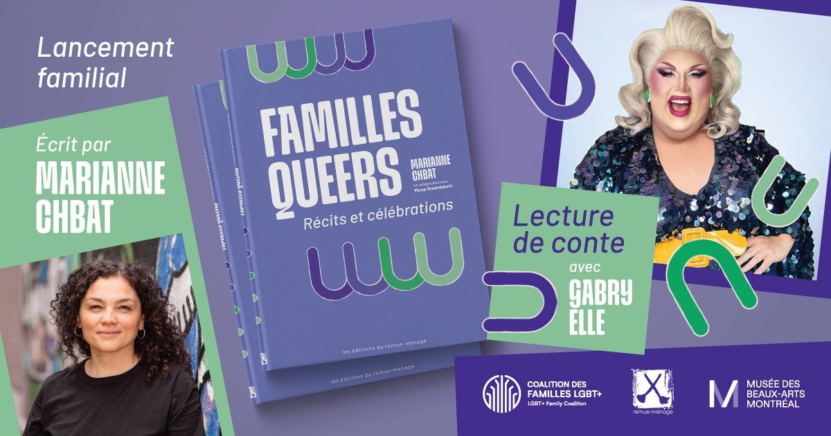 Lancement familial du livre Familles queers