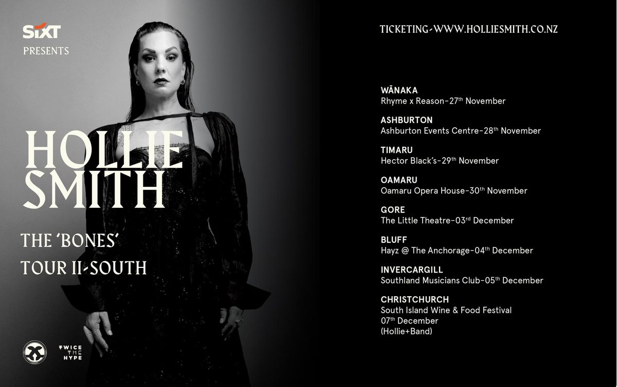 'The Bones Tour II - South' - Ashburton