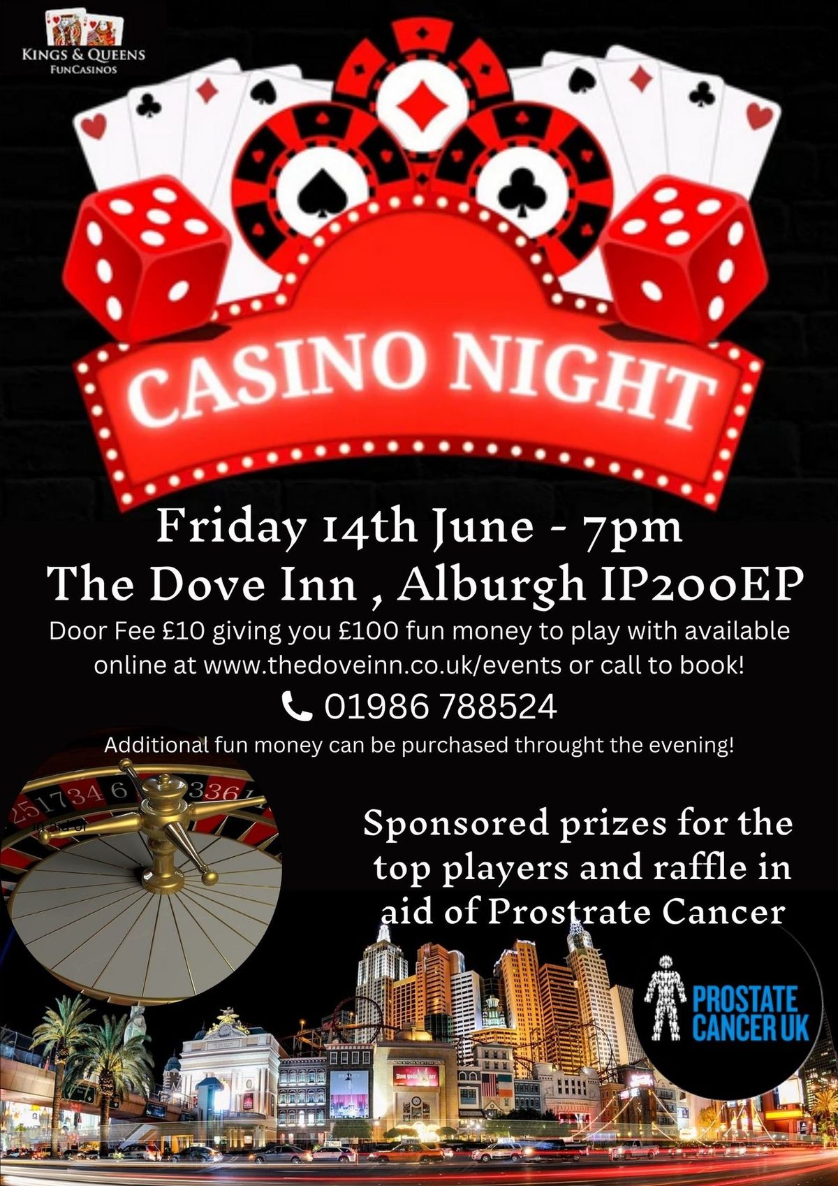 Casino Night @ The Dove Inn, Alburgh