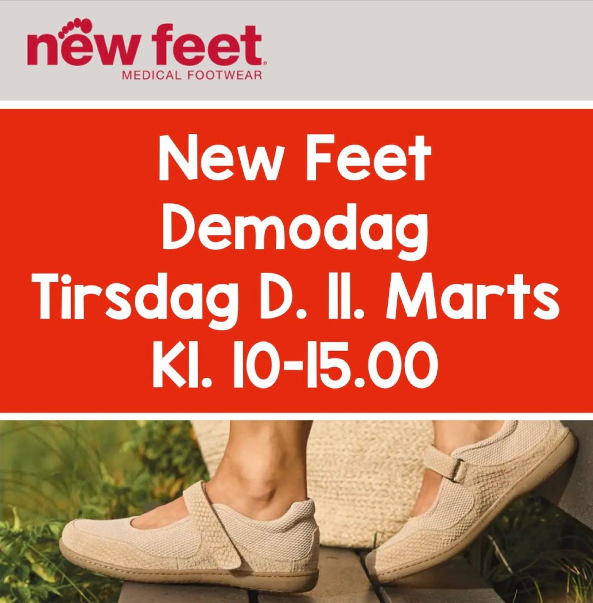 New Feet Demodag i butikken 