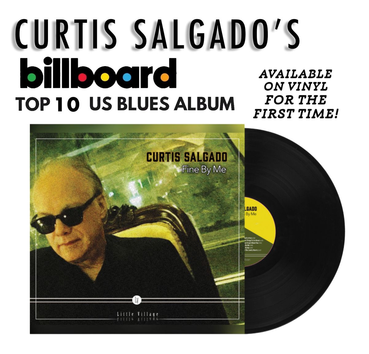 Curtis Salgado in Store Record Signing