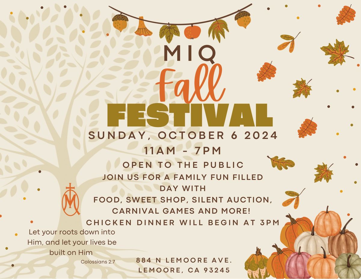 MIQ Fall Festival 