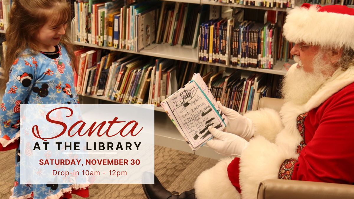 Santa at the Library