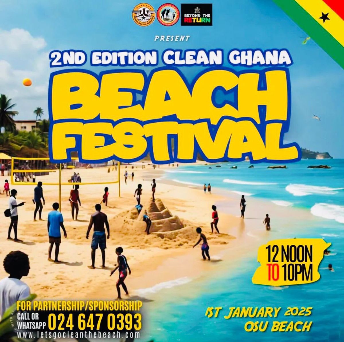 2nd Editions of CLEAN GHANA BEACH FESTIVAL