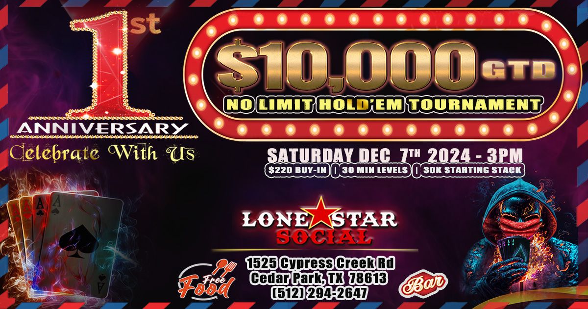 No Limit Hold'em Tournament