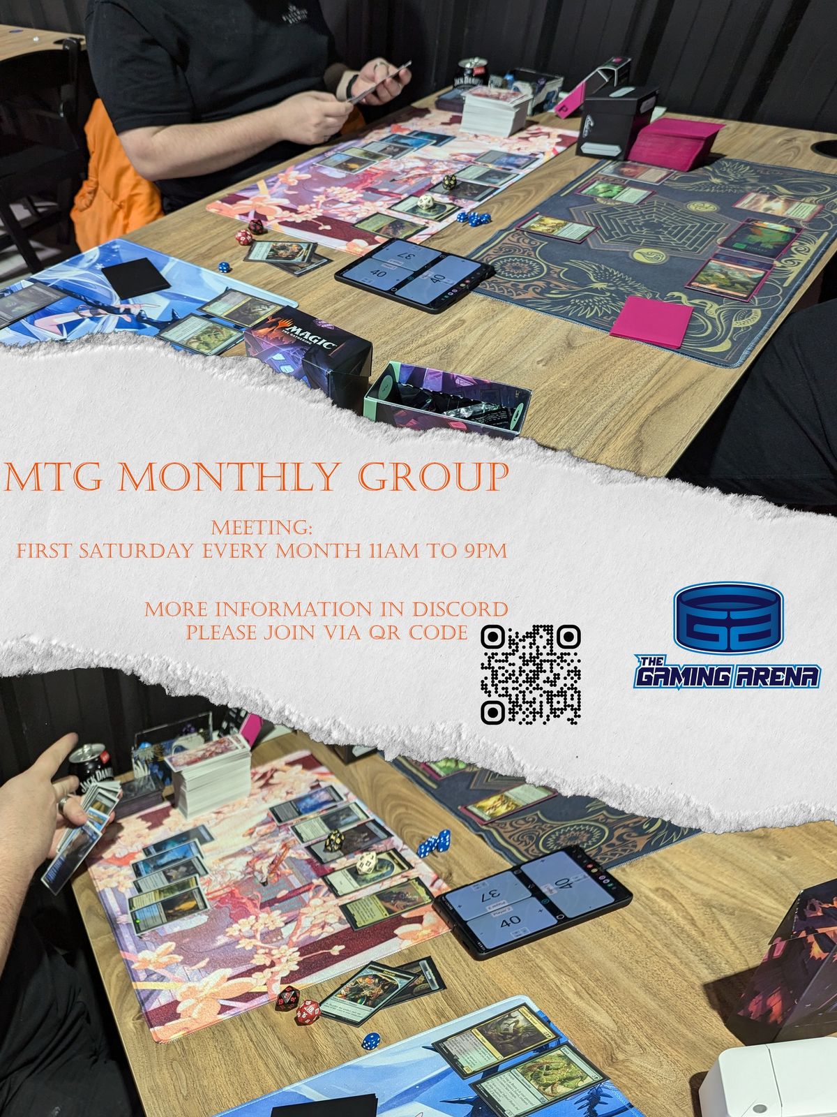 Monthly MTG Commander Day at The Gaming Arena