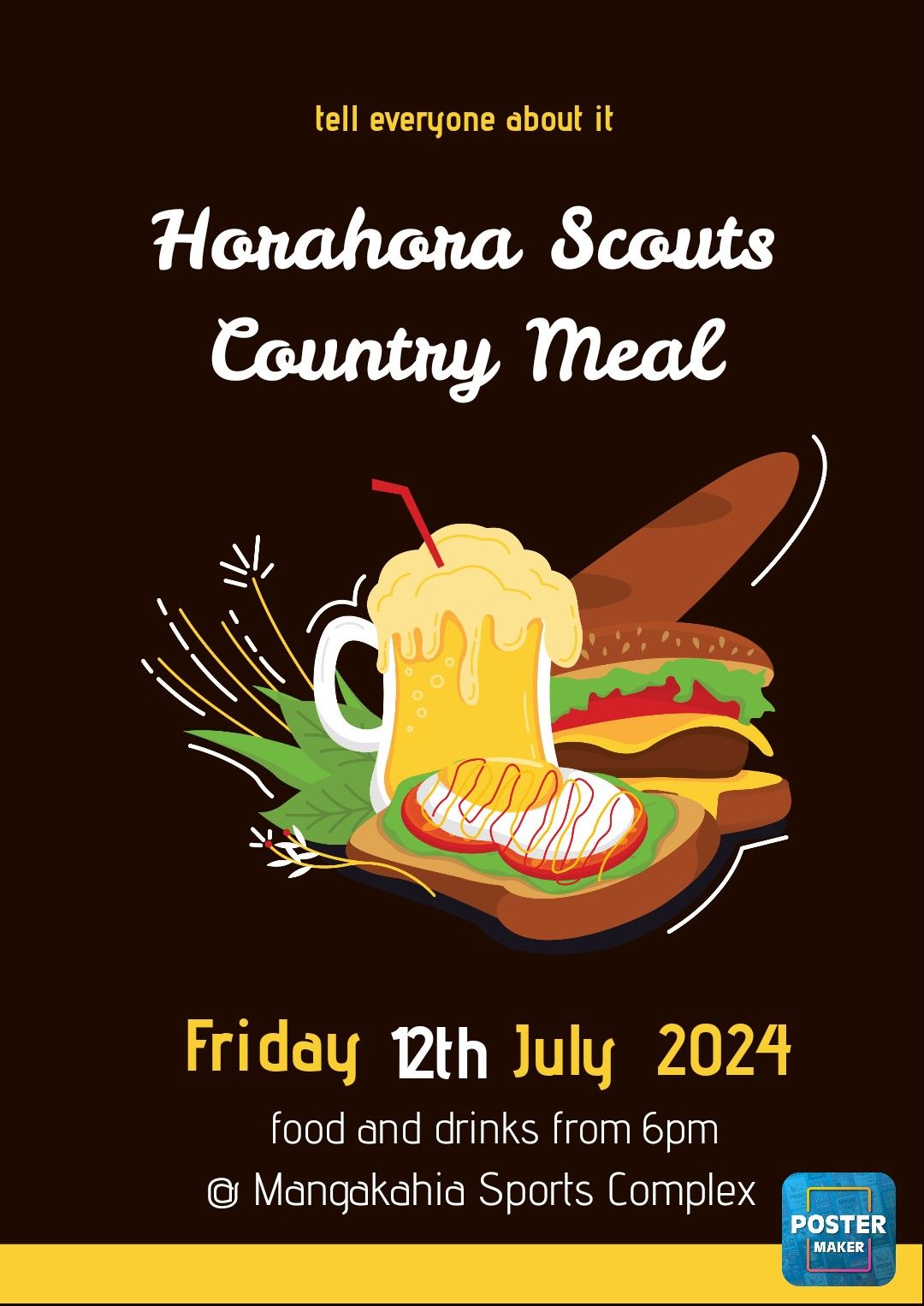 Horahora Scout Group County Meal