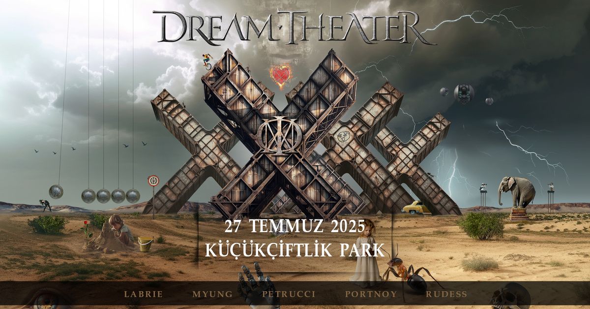 %100 Metal Sunar: Dream Theater "40th Anniversary Tour" \u0130stanbul