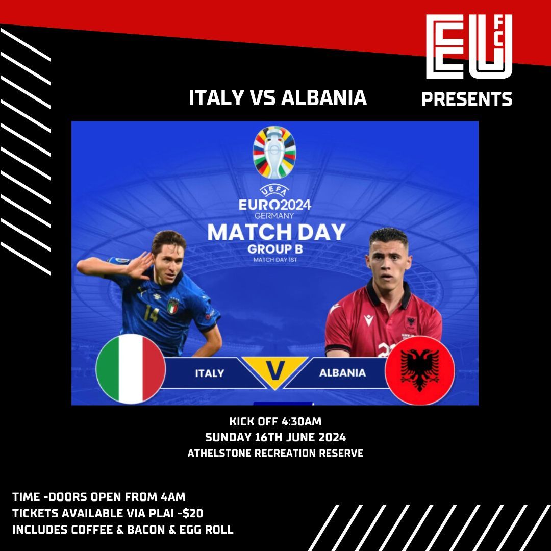 ???? || EASTERN UNITED FC PRESENTS: ITALY vs ALBANIA  