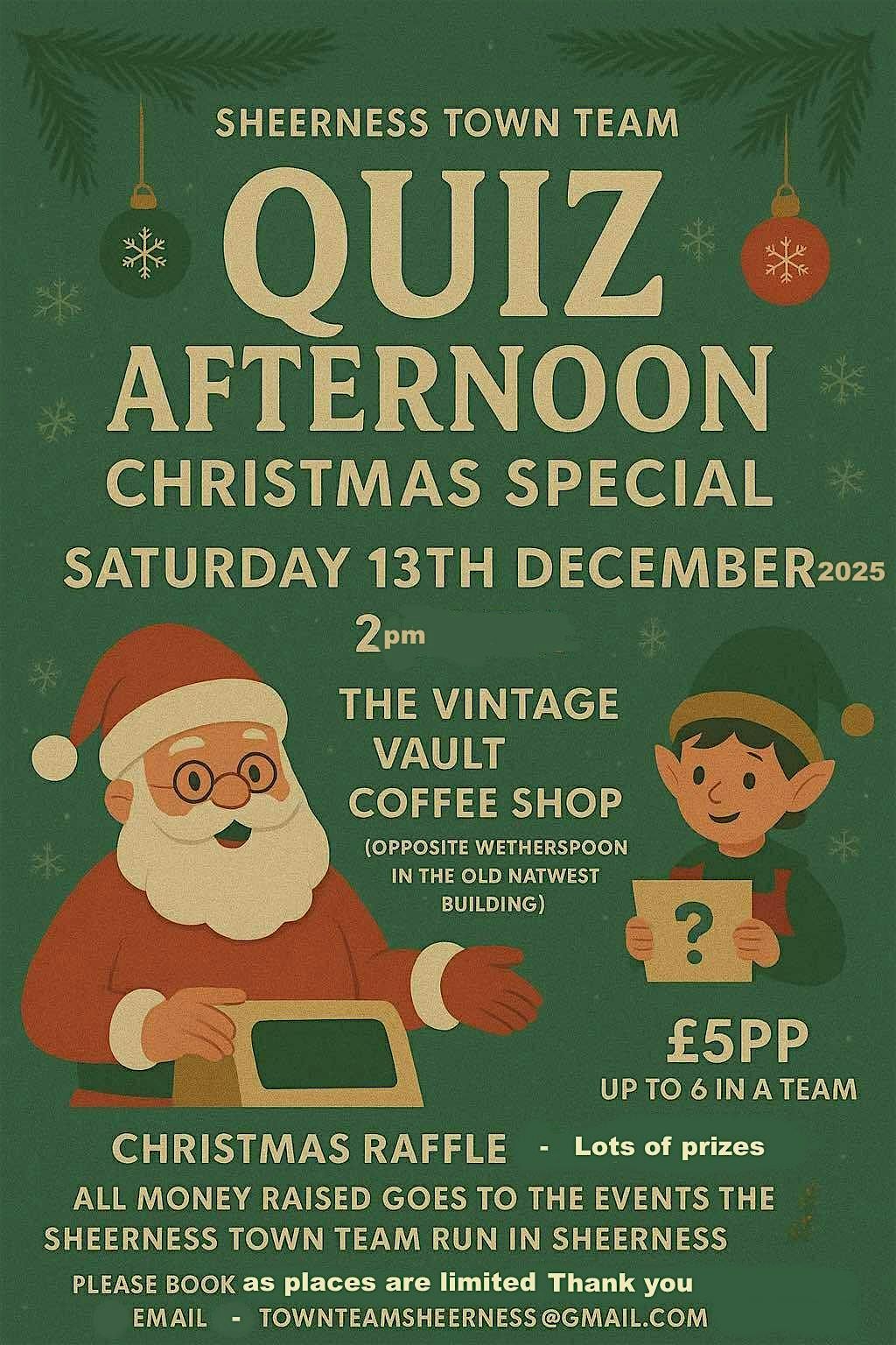 Sheerness Town Team Quiz Afternoon