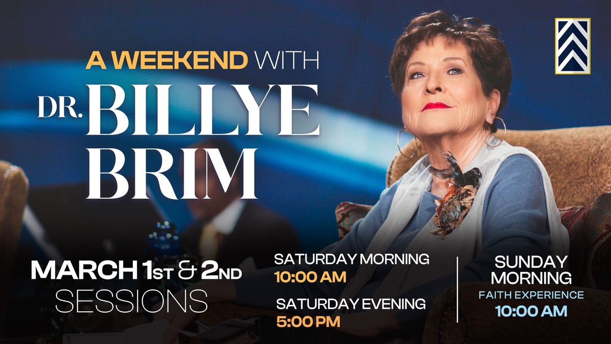 A Weekend With Dr. Billye Brim