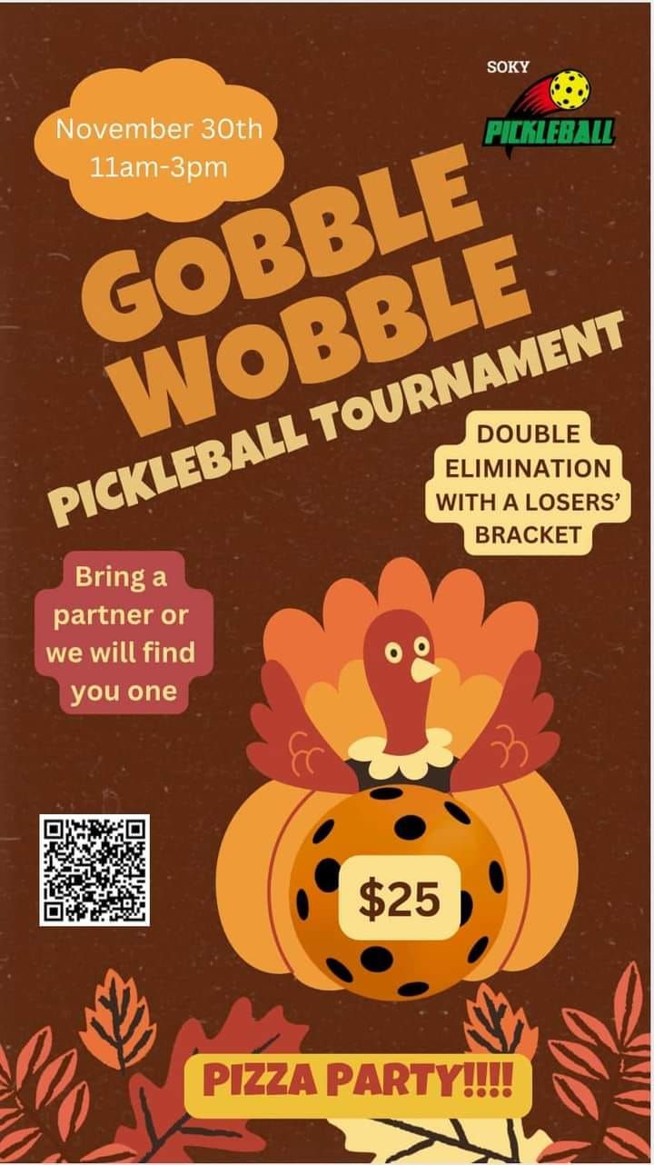 Gooble Wobble Pickleball Tourney