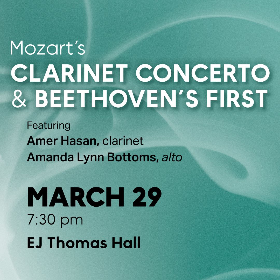 Akron Symphony Orchestra - Mozart and Beethoven at EJ Thomas Hall