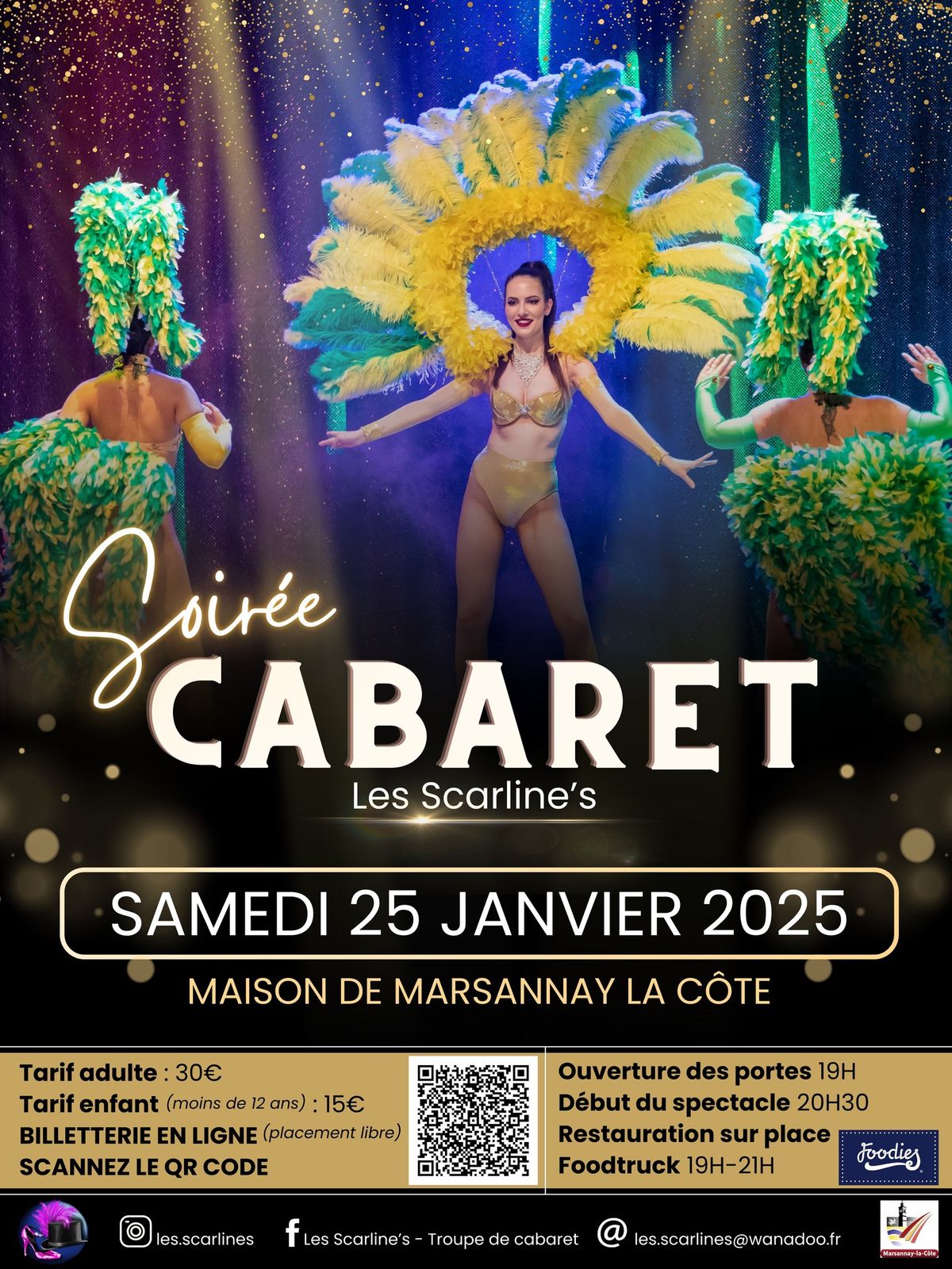 Soir\u00e9e Cabaret - Les Scarline\u2019s \u2728