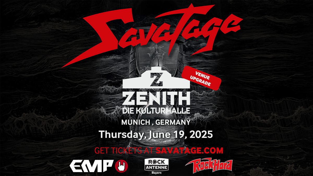 SAVATAGE 2025 | M\u00fcnchen (hochverlegt)