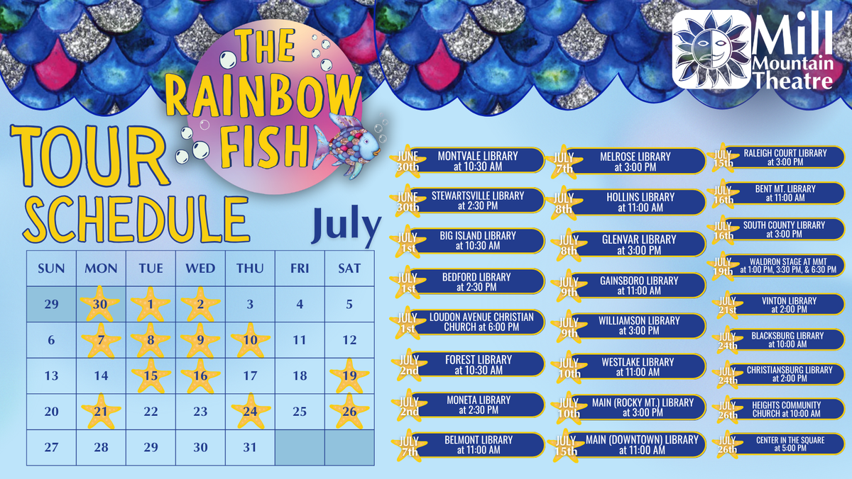 The Rainbow Fish Musical at Empire Arts Center