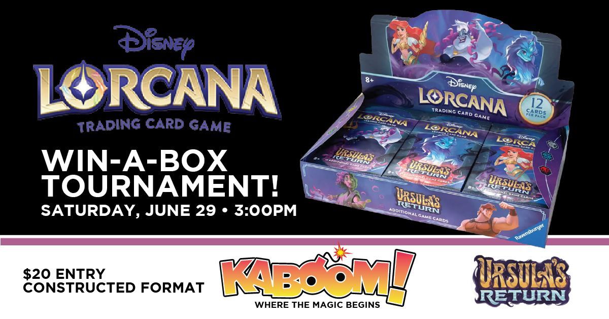 Lorcana: Ursula's Return Win-A-Box