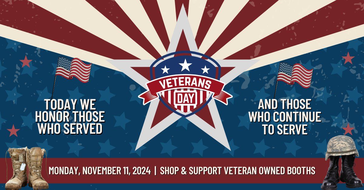 Veterans Day at the Wisconsin Dells Craft & Antique Mall Property