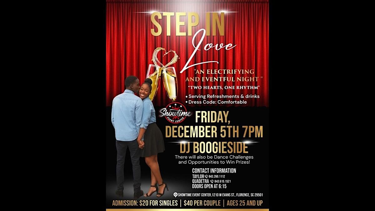 Step In Love "Two Hearts, One Rhythm"!