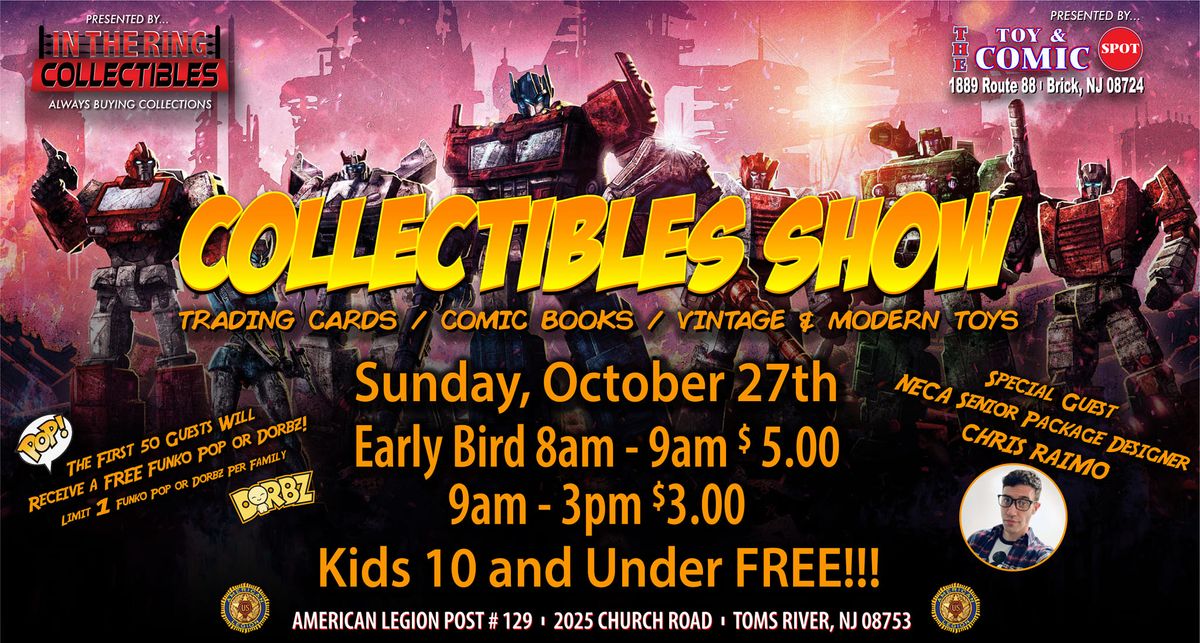 Toms River Toy and Comic Book Show