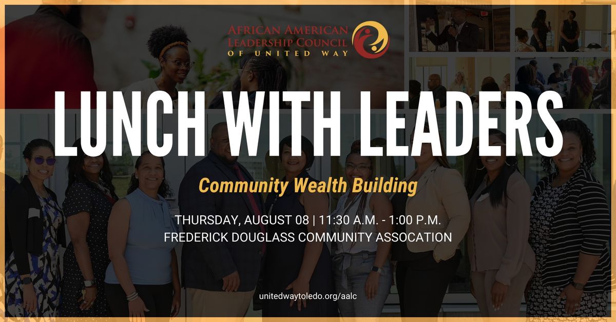 Lunch with Leaders: Community Wealth Building