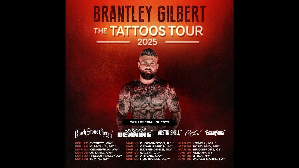 Brantley Gilbert with Black Stone Cherry