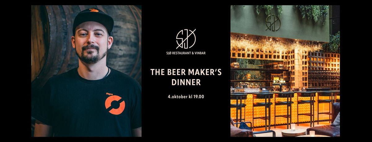 The Beer Maker\u2019s dinner p\u00e5 Sj\u00f8