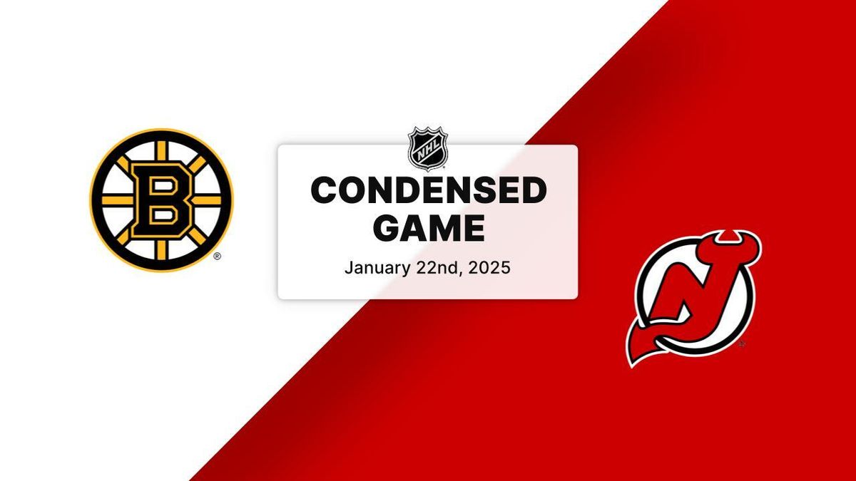 New Jersey Devils vs. Boston Bruins