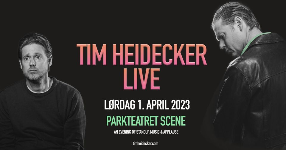Utsolgt! Tim Heidecker Live | Parkteatret | Pres. av Live Nation & Juicy Live!
