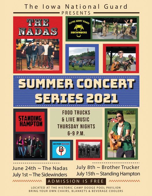 Summer Concert Series 2021, Camp Dodge Military Base Johnston, IA, 24