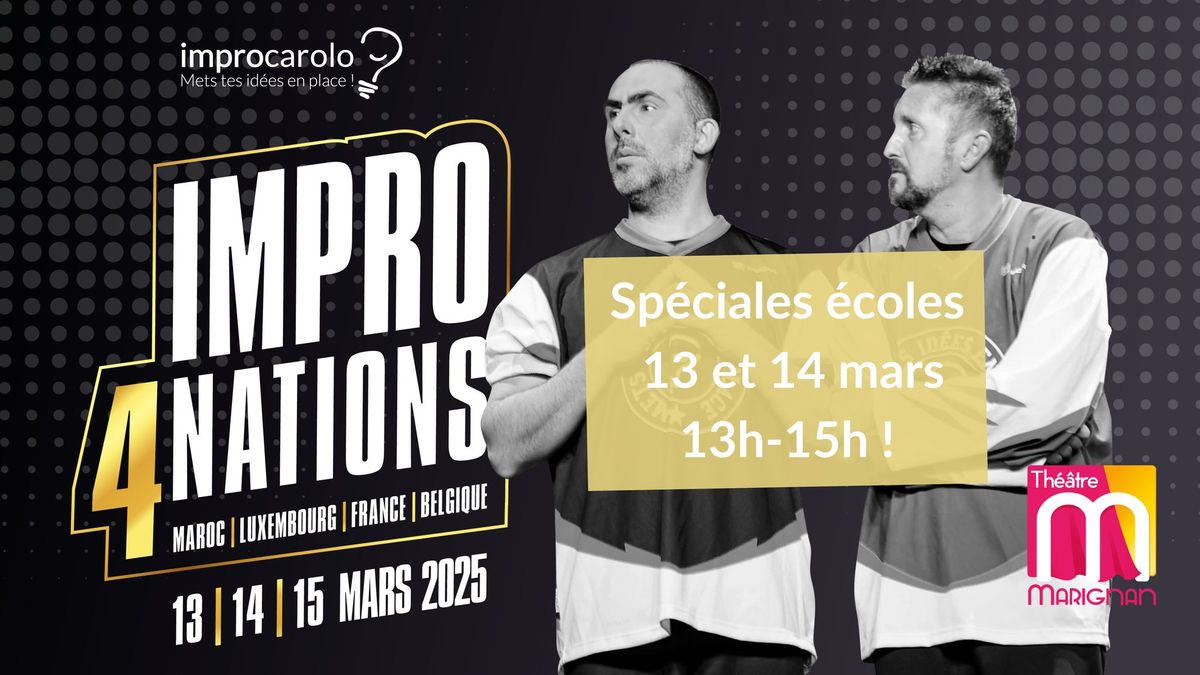 IMPRO4NATIONS | SPECIALES ECOLES