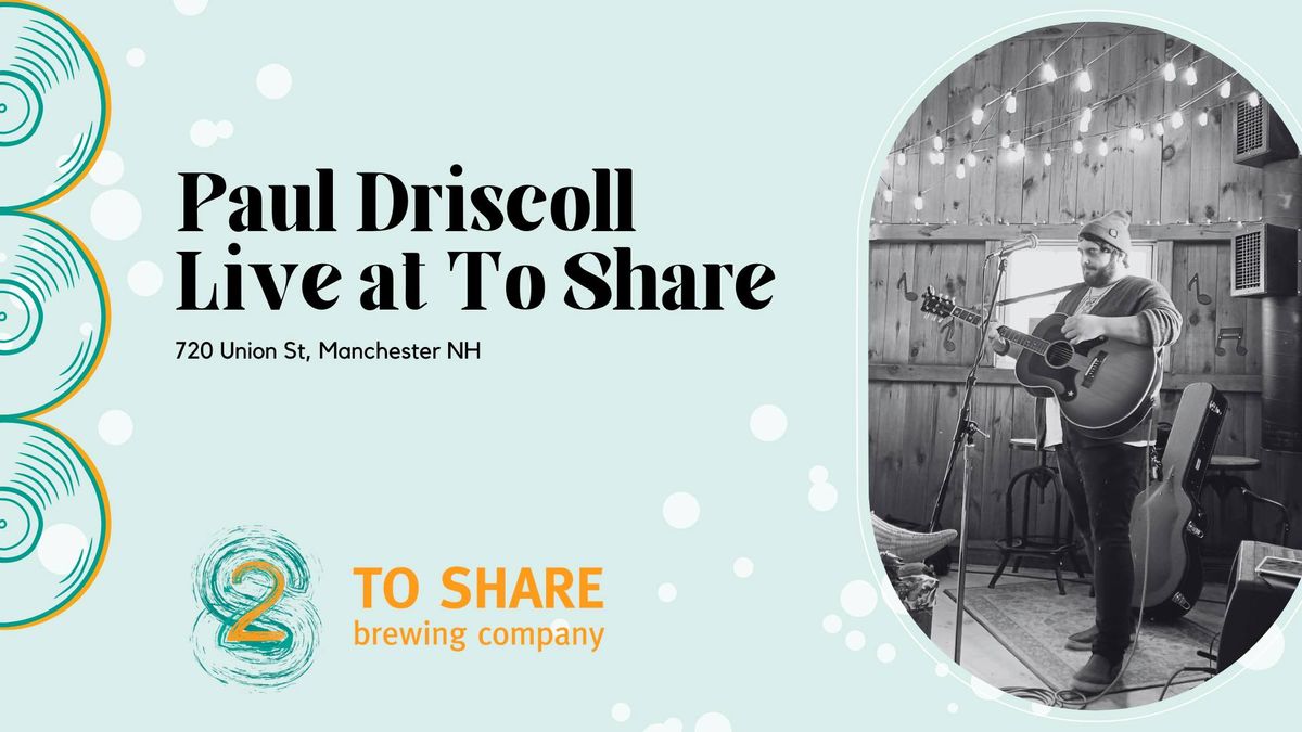 Live Music with Paul Driscoll