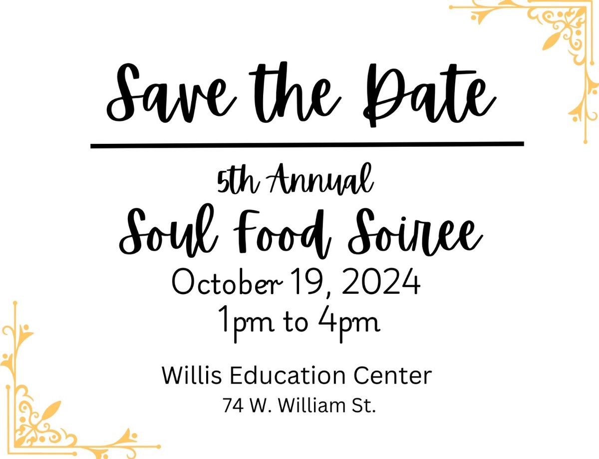 5th Annual Soul Food Soiree