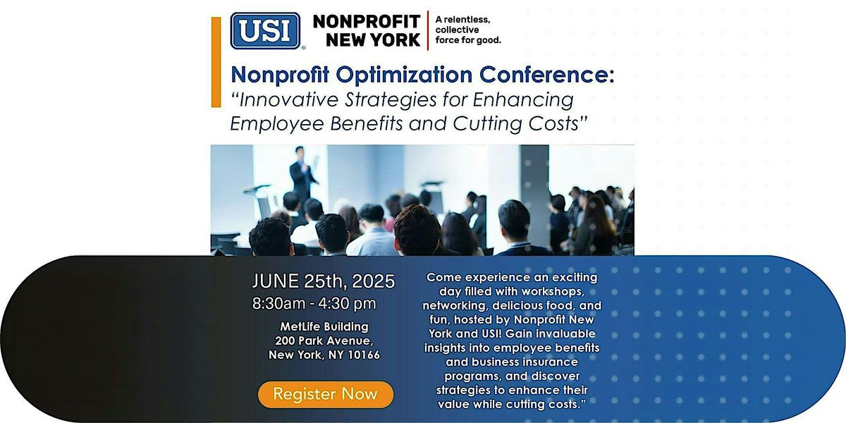 Nonprofit Optimization Conference 2026