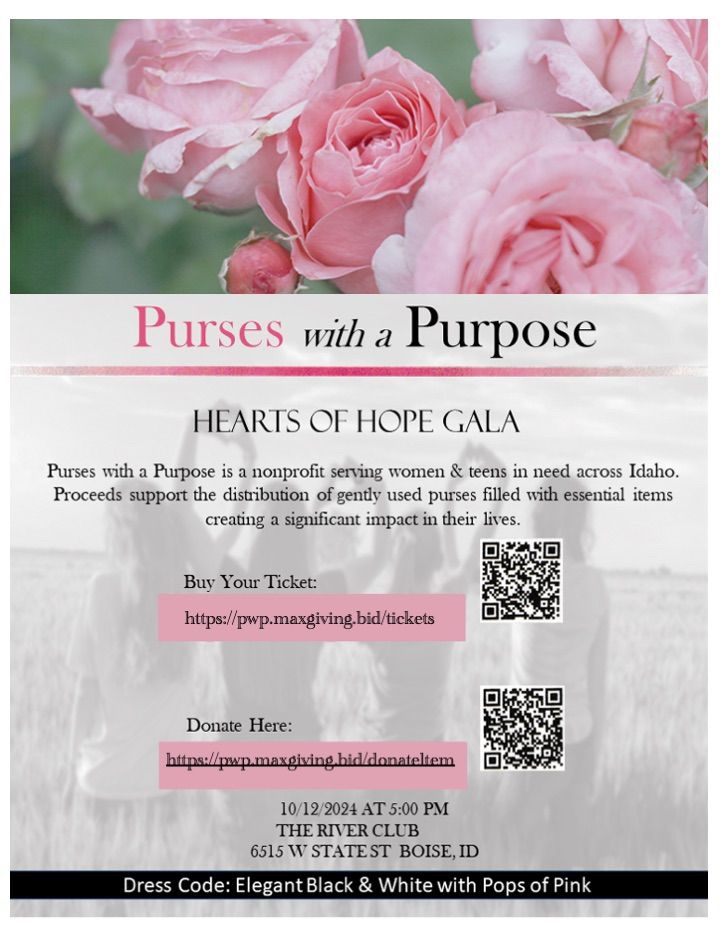 Purses with a Purpose Fundraiser