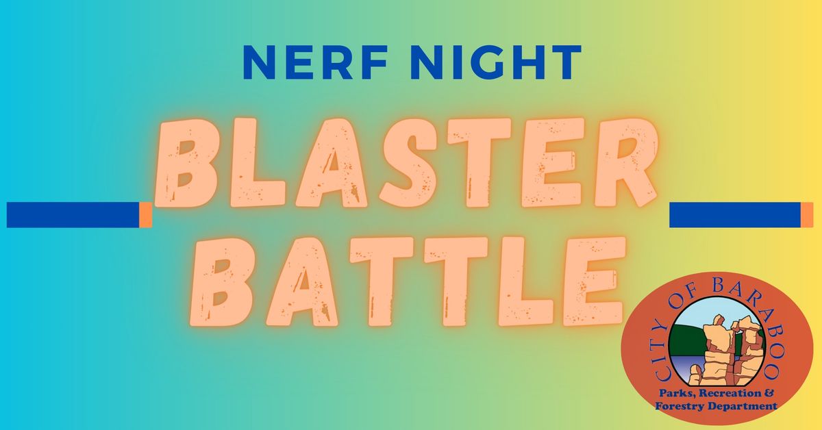 Nerf Night Blaster Battle