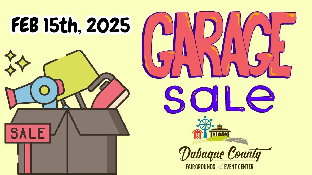 Spring Garage Sale - Dubuque County Fairgrounds