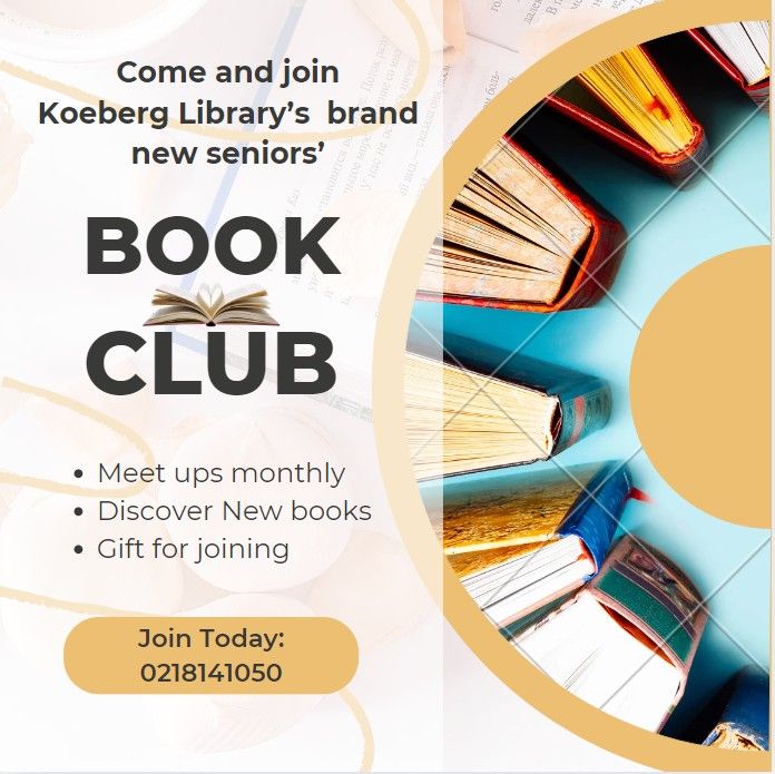 Seniors' Book Club Launch