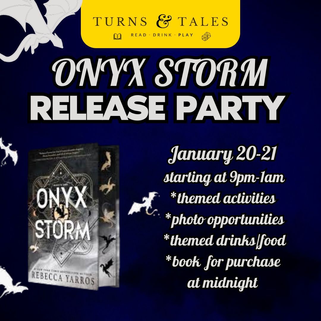 Onyx Storm release party 