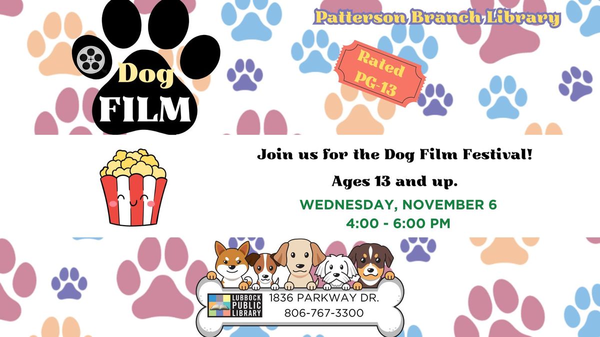 Dog Film Festival at Patterson Branch Library