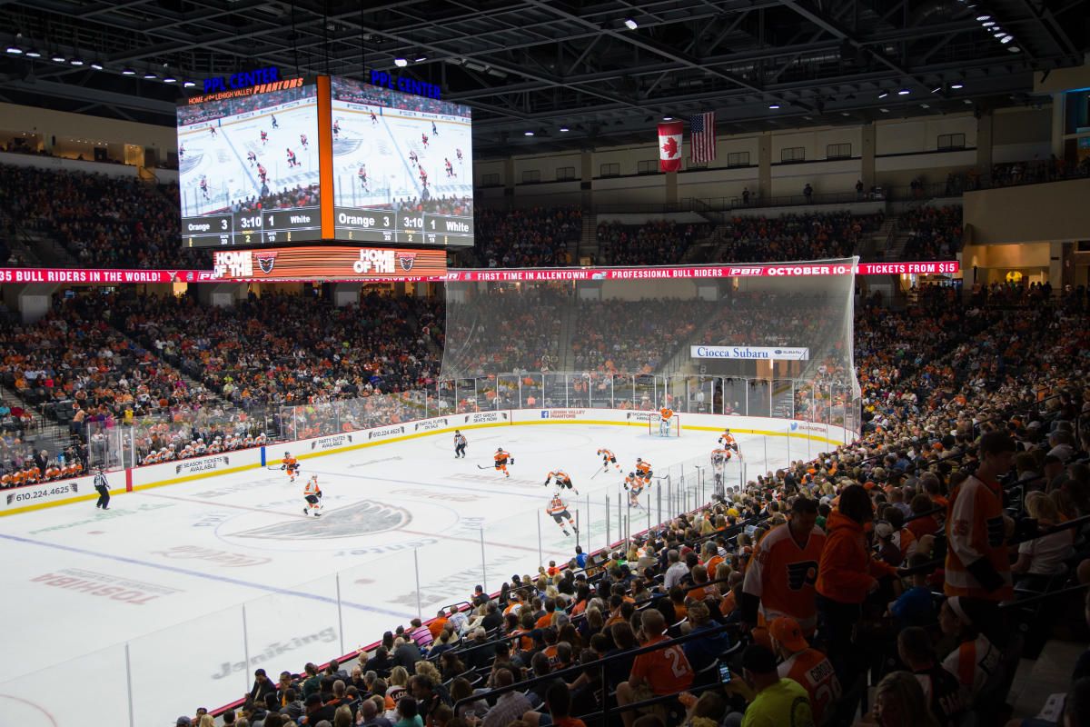 Hartford Wolf Pack at Lehigh Valley Phantoms