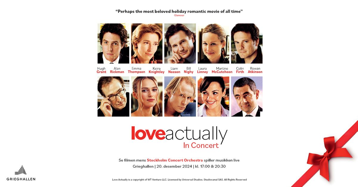 LOVE ACTUALLY\u2122 IN CONCERT