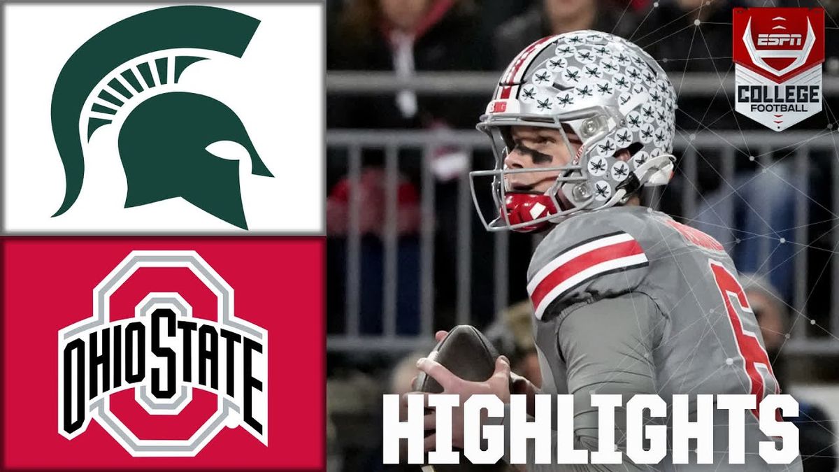 Ohio State Buckeyes vs. Michigan State Spartans