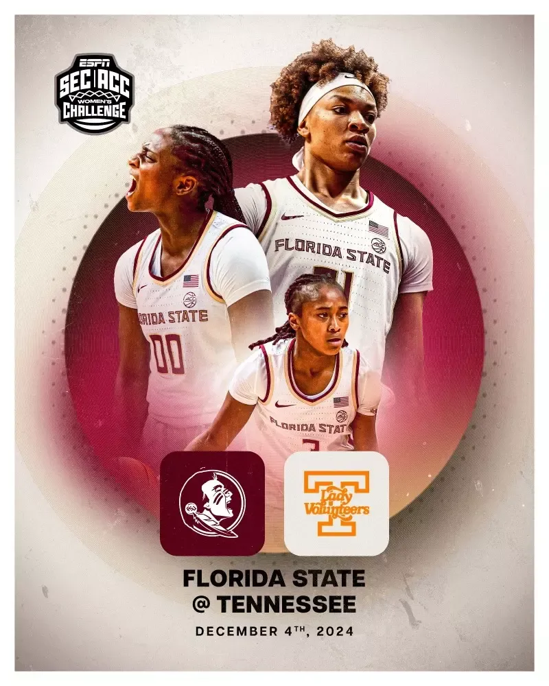 Florida State Seminoles at Tennessee Lady Volunteers Womens Basketball