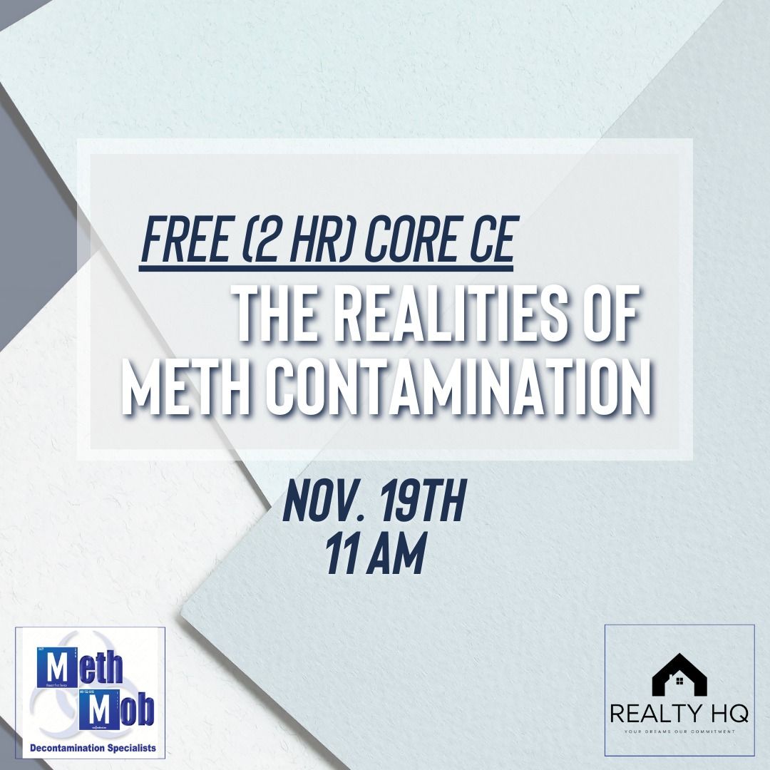 (2 hr) CORE CE- The Realities of Meth Contamination 